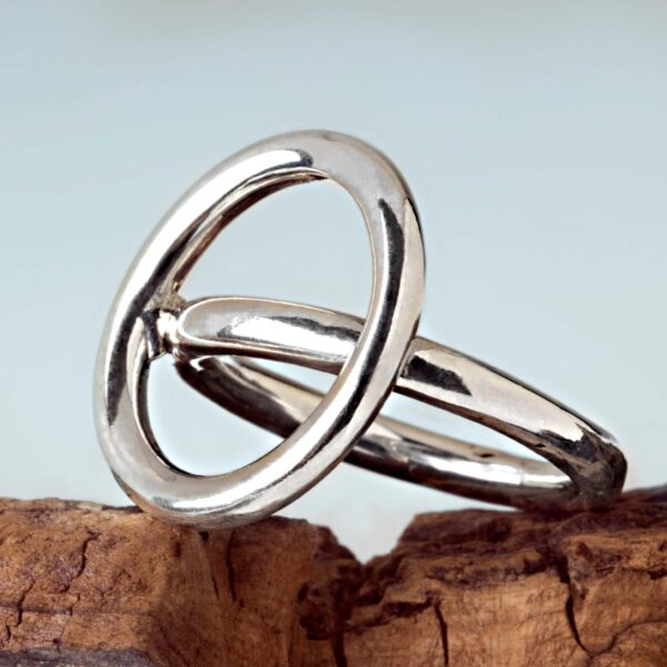ring Unisono silver handmade